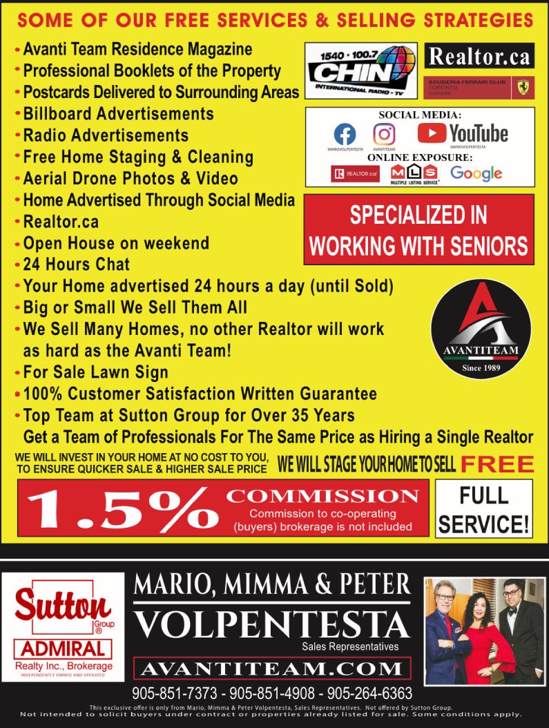Avanti Team Home Selling System